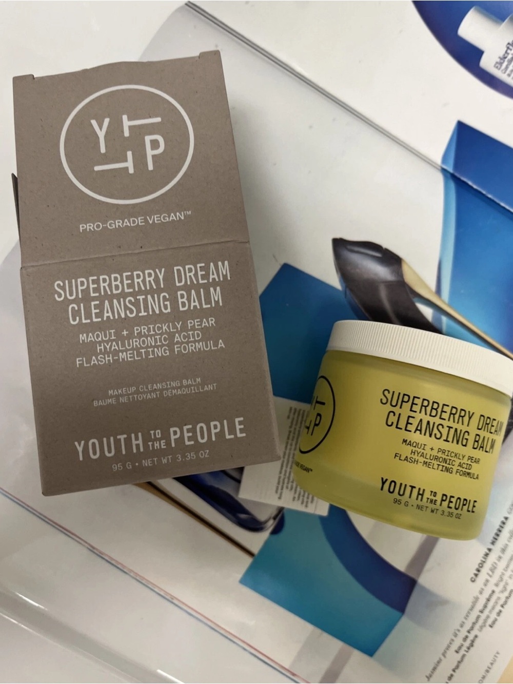 Youth To The People Superberry Dream Makeup Cleansing Balm 3.35 oz- New Fresh